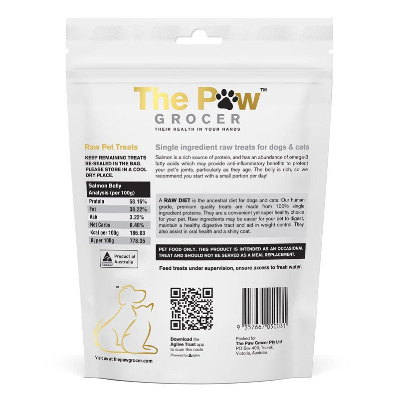 The Paw Grocer - White Label | Freeze Dried Salmon Belly Cat & Dog Treats