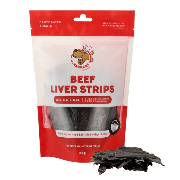 The Barkery - Beef Liver Strips