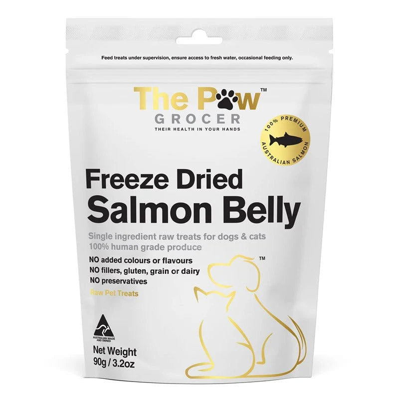 The Paw Grocer - White Label | Freeze Dried Salmon Belly Cat & Dog Treats