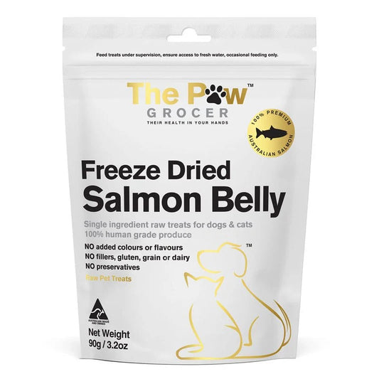 The Paw Grocer - White Label | Freeze Dried Salmon Belly Cat & Dog Treats