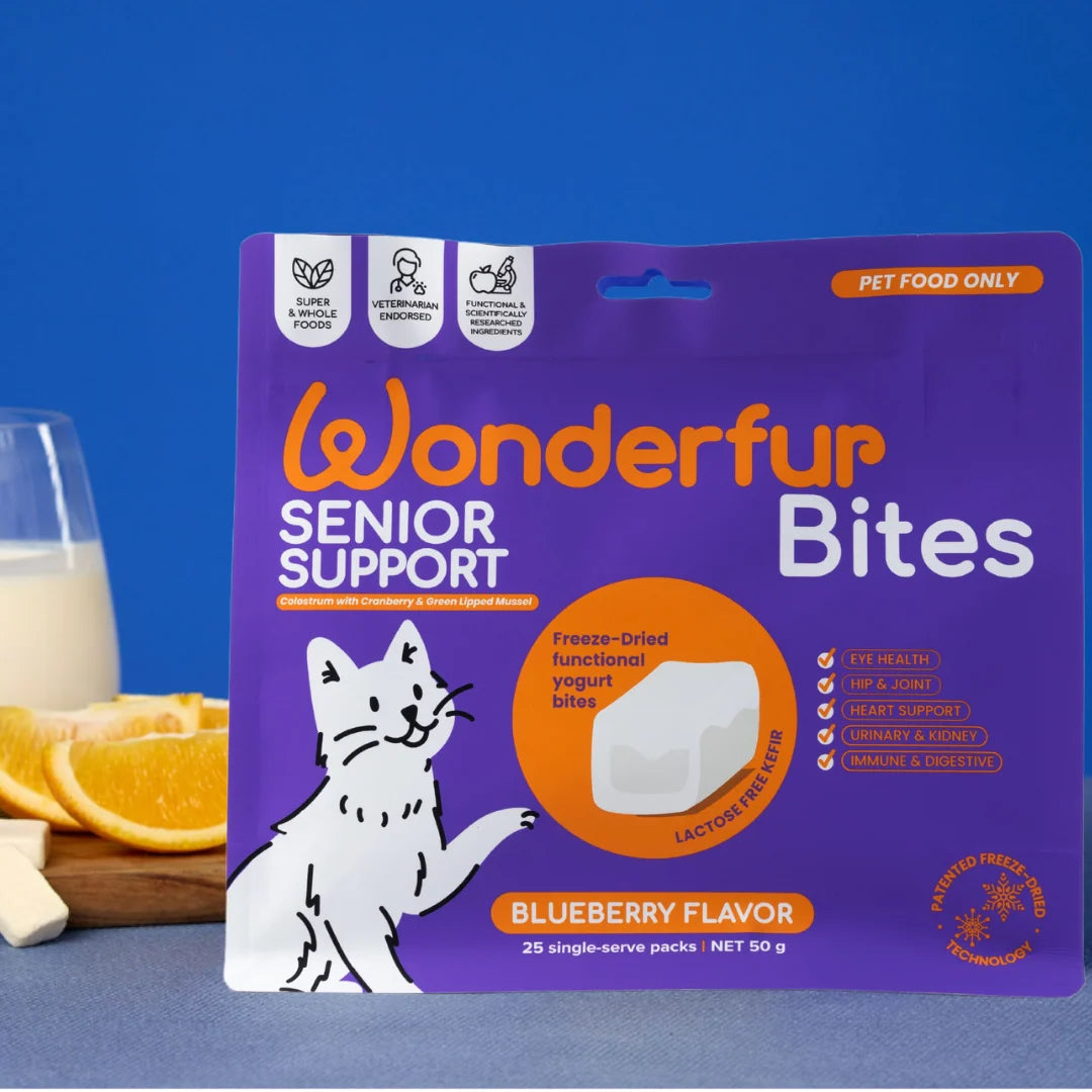 Wonderfur - Bites Senior Support for Cats